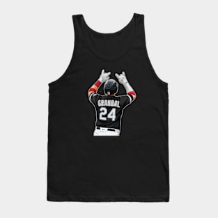 Yasmani Grandal #24 In Action Tank Top